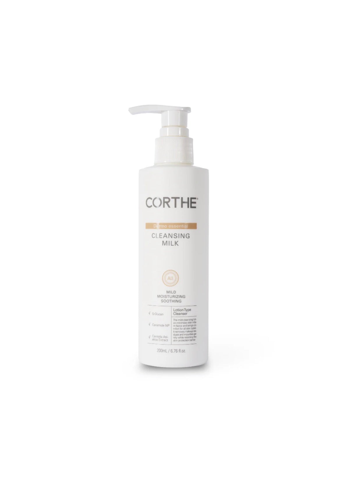 Corthe Dermo Essential Cleansing Milk